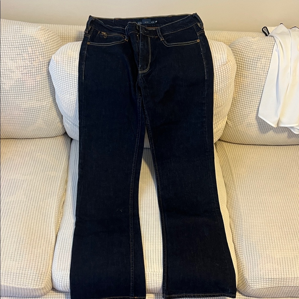 Ralph Lauren Women's Dark Blue Boot Cut Jeans